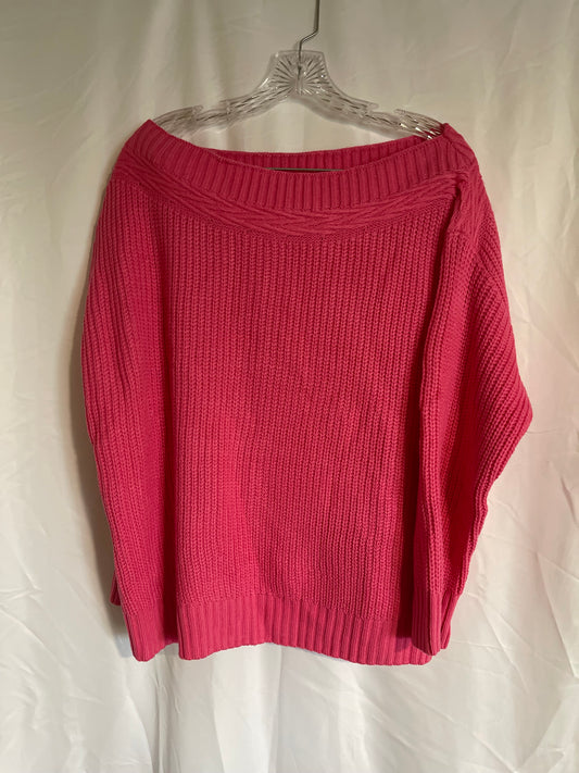 Plus 1X Shein off the shoulder sweater!