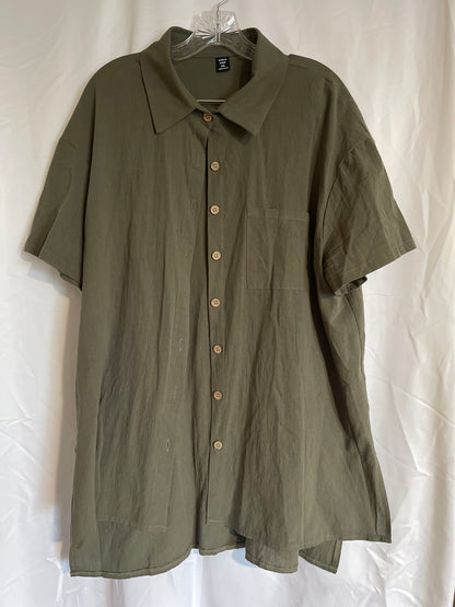 Plus 1X 2 Piece Army Green short set