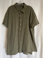 Plus 1X 2 Piece Army Green short set