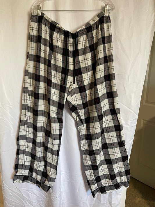 XL Plaid Pajama Bottoms